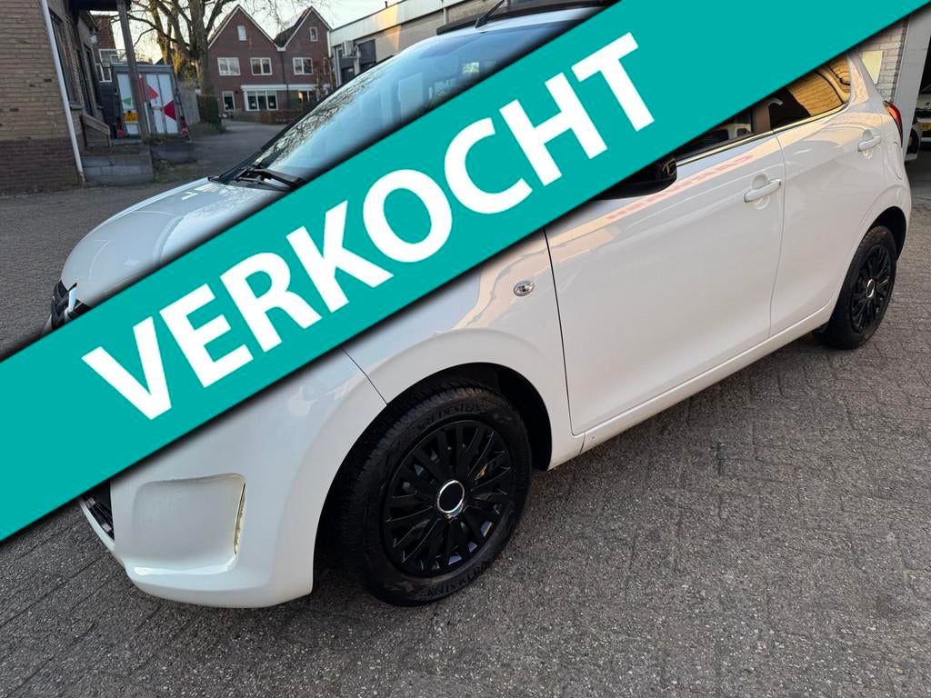 Citroen C1 1.0 e-VTi Airscape Feel AIRCO 116647 KM O.H BOEKJ, Auto's, Voorwielaandrijving, Gebruikt, Euro 6, 4 stoelen