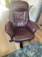 Draaistoel, Ophalen, Gebruikt, Minder dan 75 cm, Leer