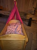 Poppenbed met hemeltje en beddengoed, Kinderen en Baby's, Kinderkamer | Commodes en Kasten, Ophalen, 50 tot 70 cm, 90 tot 105 cm