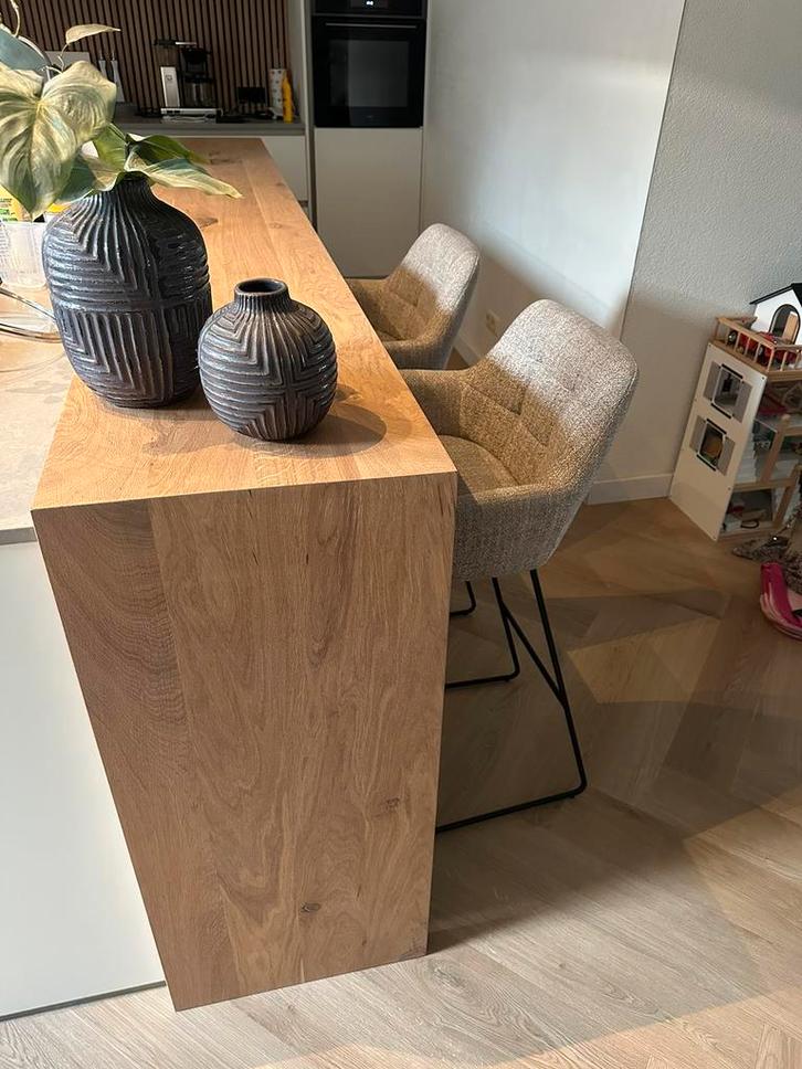 Eiken Bar | Kookeiland | Houten Bar Keuken, Huis en Inrichting, Keuken | Keukenelementen, Ophalen