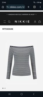 Nieuw Nikkie topje - bruin/zwart gestreept - maat 38, Kleding | Dames, Tops, Maat 38/40 (M), Bruin, Nieuw, Ophalen of Verzenden