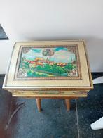 Antiek koekblik, Ophalen