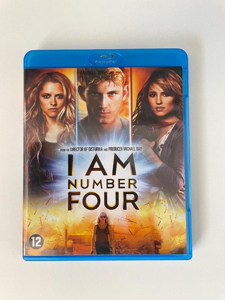 I Am Number Four - Blu-Ray, Cd's en Dvd's, Blu-ray, Zo goed als nieuw, Actie, Ophalen of Verzenden