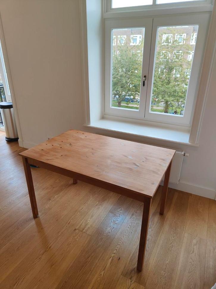 IKEA INGO Tafel (Alleen afhalen op 11 november), Huis en Inrichting, Tafels | Eettafels, 50 tot 100 cm, Rechthoekig, Grenenhout