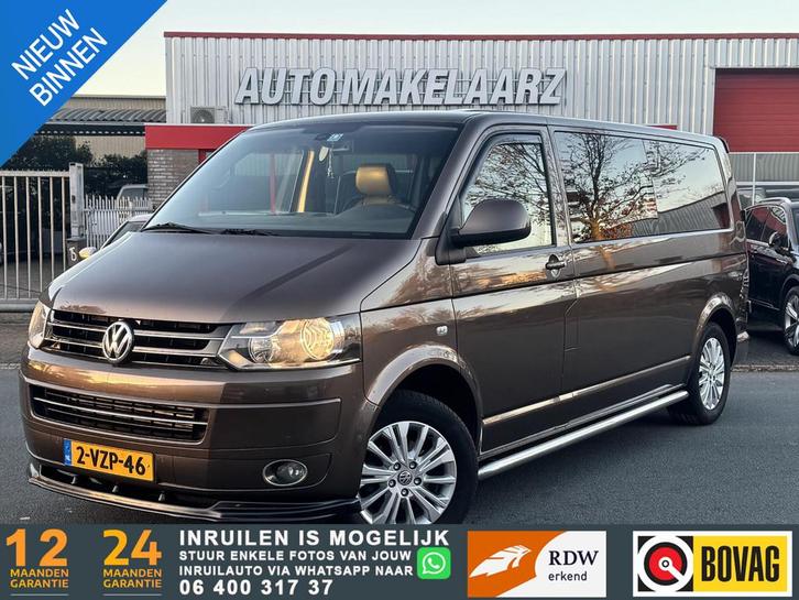 Volkswagen Transporter 2.0 TDI L2H1 DC Comfortline NAP AUTOM, Auto's, Bestelauto's, Bedrijf, Te koop, ABS, Airbags, Airconditioning