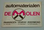 Sticker de Molen automaterialen(1), Ophalen of Verzenden, Nieuw, Bedrijf of Vereniging