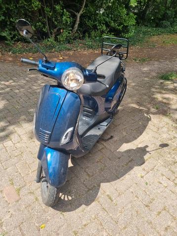 BTC Riva EFI snorscooter blauwkenteken gratis, defect beschikbaar voor biedingen