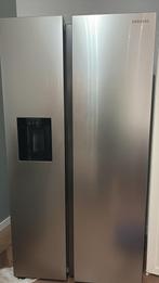 Samsung Koelkast met Ijsmachine - Topconditie!, Ophalen, 200 liter of meer, 60 cm of meer, Met aparte vriezer