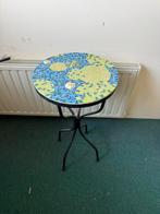Mozaïek tafeltje, Ophalen, Rond, Minder dan 55 cm