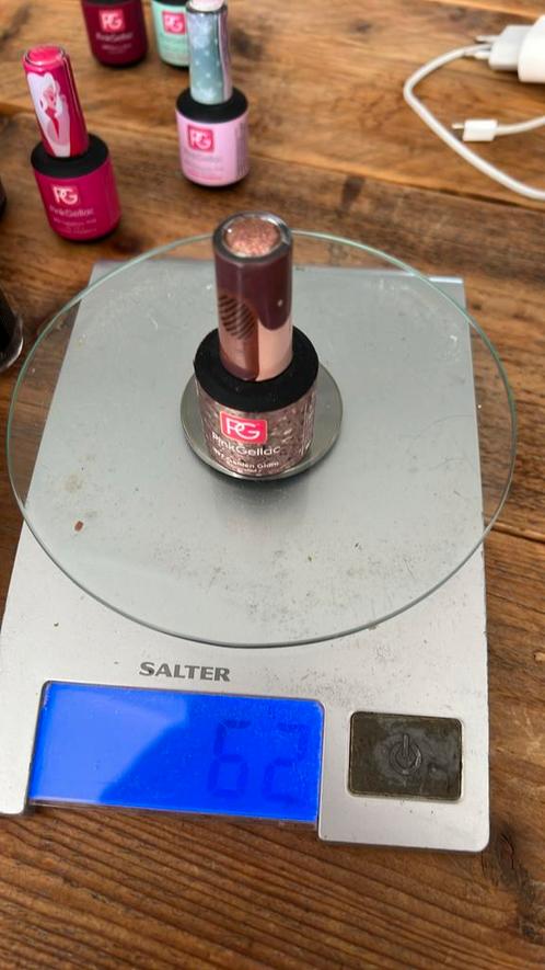 Pink gellac 197 golden glam, Sieraden, Tassen en Uiterlijk, Uiterlijk | Cosmetica en Make-up, Zo goed als nieuw, Handen en Nagels