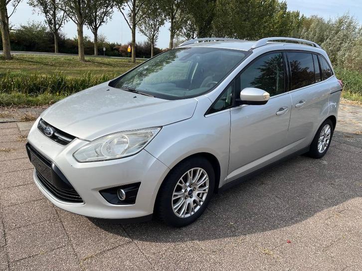 Ford Grand C-Max 1.6 TDCI 7 Persoons Titanium, Auto's, Ford, Bedrijf, Te koop, Grand C-Max, Airbags, Airconditioning, Bluetooth