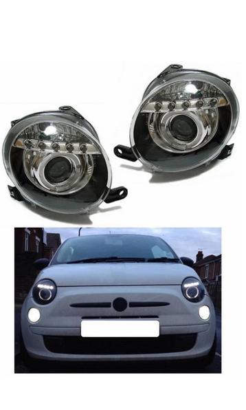 Fiat 500 Koplampen - Set beschikbaar voor biedingen