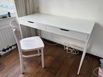 Ikea Alex buro bureau wit twee lades, Huis en Inrichting, Bureaus, Ophalen, Zo goed als nieuw