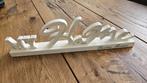 Riviera Maison, "MY HOME", houten decoratie, Huis en Inrichting, Woonaccessoires | Wandplanken en Boekenplanken, Ophalen, Gebruikt