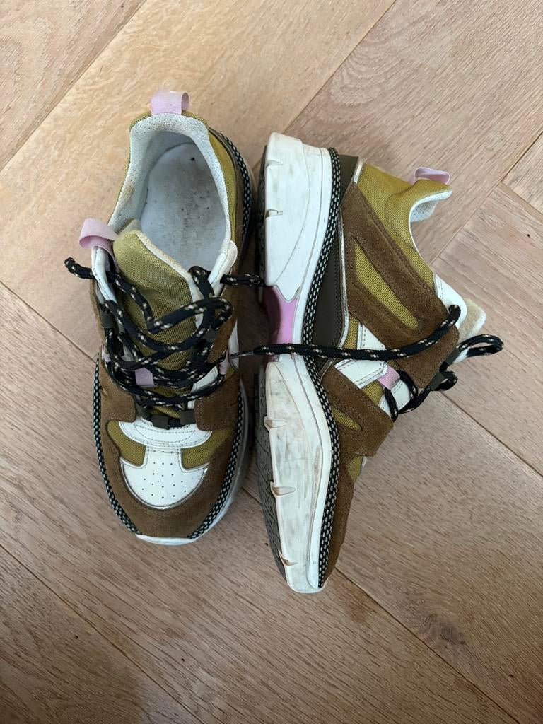 Isabel Marant Sneakers - Maat 39, Ophalen of Verzenden, Gedragen, Bruin, Sneakers of Gympen
