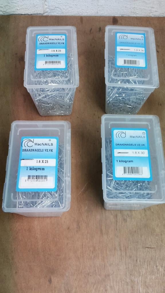 Nagels Macnails pakken 1kg, Verzamelen, Merken en Reclamevoorwerpen, Nieuw, Overige typen, Verzenden