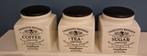 Charlotte Watson's Voorraadpotten - Koffie, Thee, Suiker, Ophalen of Verzenden, Gebruikt