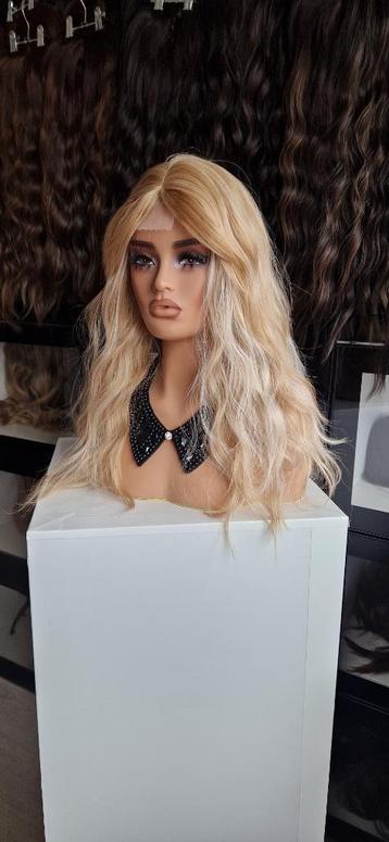 HaarTopper: #9 - Gemixt blond - Wavy - 50/55cm beschikbaar voor biedingen