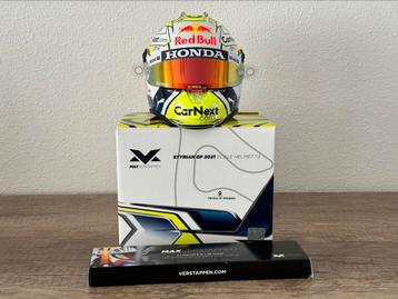 🟧 Max Verstappen 1:2 helm Oostenrijk 2021 incl. tear-offs beschikbaar voor biedingen