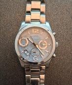 Fossil, dameshorloge, roestvrijstaal, blauwe wijzerplaat, Ophalen of Verzenden, Gebruikt, Staal, Fossil