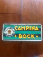 Campina Bock Reclamebord Desschel, Ophalen of Verzenden, Gebruikt, Reclamebord
