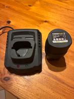 Powerplus POWX13302 Accu 12V + Oplader, Ophalen, Gebruikt