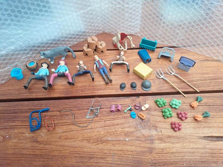 Schleich Losse Spullen Set. 1 koop., Kinderen en Baby's, Speelgoed | Overig, Gebruikt, Jongen of Meisje, Ophalen of Verzenden