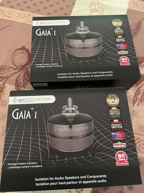 Gaia 1 voor onder luidsprekers, Audio, Tv en Foto, Luidsprekers, Zo goed als nieuw, Front, Rear of Stereo speakers, Overige merken