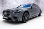 Mercedes-Benz S-Klasse 580 V8 4MATIC Lang AMG Line | Achtera, Auto's, Mercedes-Benz, Te koop, Zilver of Grijs, Geïmporteerd, 504 pk