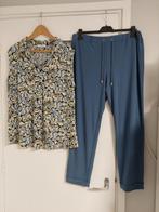 travelstof set tuniek enjoy broek paz torras maat xxl 46 48, Kleding | Dames, Blauw, Maat 46/48 (XL) of groter, Enjoy, Ophalen of Verzenden