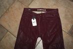 Denham spray bordeaux coating jeans mt 23/28 KOOPJE, ., Nieuw, Ophalen of Verzenden, .