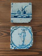 2x antieke tegel, Antiek en Kunst, Ophalen