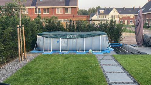 Gebruikt Intex opzet zwembad nog in goede staat, Tuin en Terras, Zwembad-toebehoren, Gebruikt, Ophalen