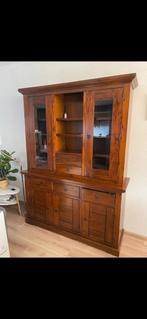 Acacia houten kast, Ophalen of Verzenden, Zo goed als nieuw, 25 tot 50 cm, 150 tot 200 cm