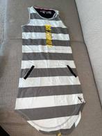 Soft&jolly soft & jolly jurk jurkje 158 164 grijs wit, Gebruikt, Soft&jolly, Jurk of Rok, Verzenden