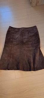 Suède leren rok, maat 44, Kleding | Dames, Rokken, Fas hills, Bruin, Maat 42/44 (L), Ophalen of Verzenden