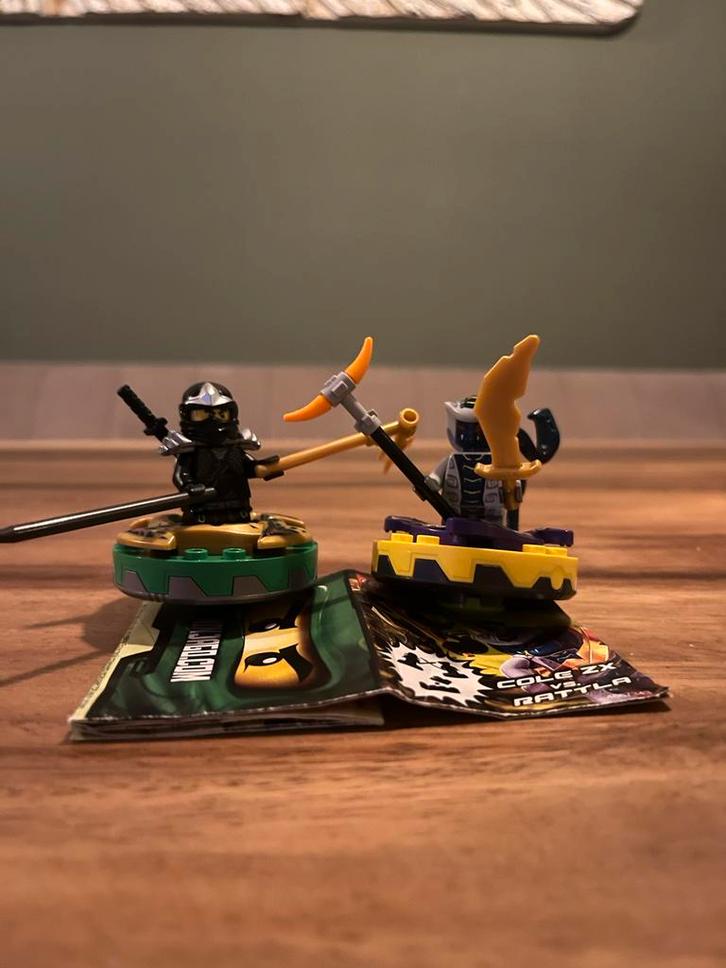 Lego ninjago spinners, Kinderen en Baby's, Speelgoed | Duplo en Lego, Zo goed als nieuw, Lego, Complete set, Ophalen of Verzenden