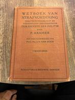 Oud Wetboek van Strafvordering - 1931, Ophalen of Verzenden, Gamma, Gelezen, WO