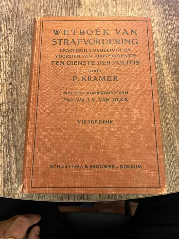 Oud Wetboek van Strafvordering - 1931, Boeken, Studieboeken en Cursussen, Gelezen, WO, Gamma, Ophalen of Verzenden