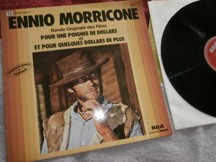 Ennio Morricone - A Fistful Of Dollars (Une Poignee De ..), Cd's en Dvd's, Vinyl | Filmmuziek en Soundtracks, 12 inch, Ophalen of Verzenden