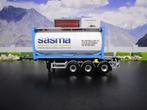 Wsi 03-1148 & 01-4517 Tank Chassis & Sasma 20FT Tank, Hobby en Vrije tijd, Ophalen, Nieuw, Bus of Vrachtwagen, Wsi