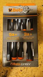 BETA Tools Beta 1203 /D8P 8 Schroevendraaiers zwart/oranje., Ophalen of Verzenden, Nieuw