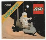lego 6801-1 lego klassieke ruimte maan buggy (1981), Ophalen of Verzenden, Gebruikt, Complete set, Lego