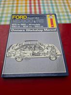 Ford Escort MkII Mexico & RS 1975 - 1980 Haynes Manual, Ford, Verzenden, Nieuw, Haynes