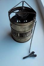 SVEH-123 Kampeer-benzinebrander koper 50er jaren, Ophalen