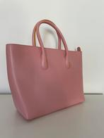 Roze leren Furla handtas, Ophalen of Verzenden, Zo goed als nieuw, Roze, Handtas