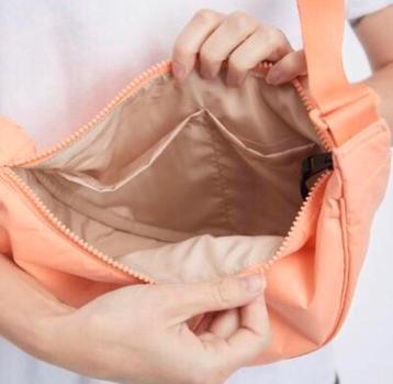 Ragwear vegan tas crossbody bag MINO SOLID peach nieuw beschikbaar voor biedingen