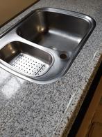 Graniet aanrechtblad met ganiete opzet rand, Huis en Inrichting, Keuken | Keukenelementen, Ophalen, 150 tot 200 cm, Minder dan 100 cm