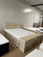 Luxe Boxspring 180x200 – Emma Diamant Topper – Beige, Huis en Inrichting, Slaapkamer | Boxsprings, Beige, Tweepersoons, Ophalen of Verzenden