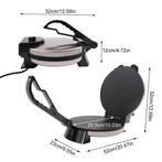 Roti Make-De Automatische Roestvrijstalen Antiaanbakmachine, Huis en Inrichting, Niet ingevuld, Verzenden, Niet ingevuld, Nieuw